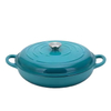 New Design Various Colors Knob Enamel Coating Multifunctional Pot Non Stick Casserole Dish