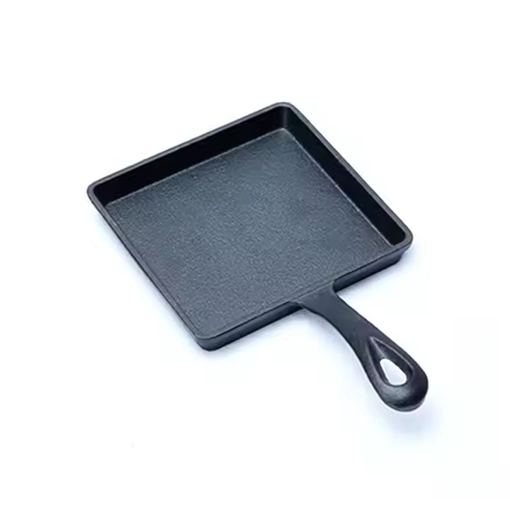 Hot Sale Grill Pan Non Stick Cast Iron Bbq Griddle for Cast Iron Cookware