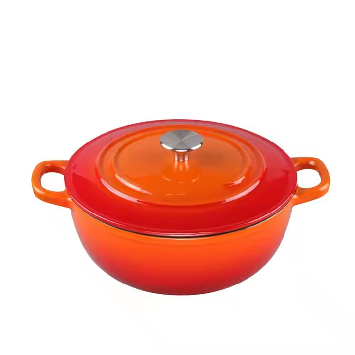 Debien Minimalist Design Cast Iron Non-Stick Cookware Set Low MOQ Pots and Pans for Cooking