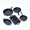 Hot Sale Grill Pan Non Stick Cast Iron Bbq Griddle for Cast Iron Cookware