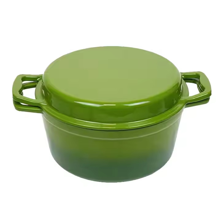 Debien Minimalist Design Cast Iron Non-Stick Cookware Set Low MOQ Pots and Pans for Cooking